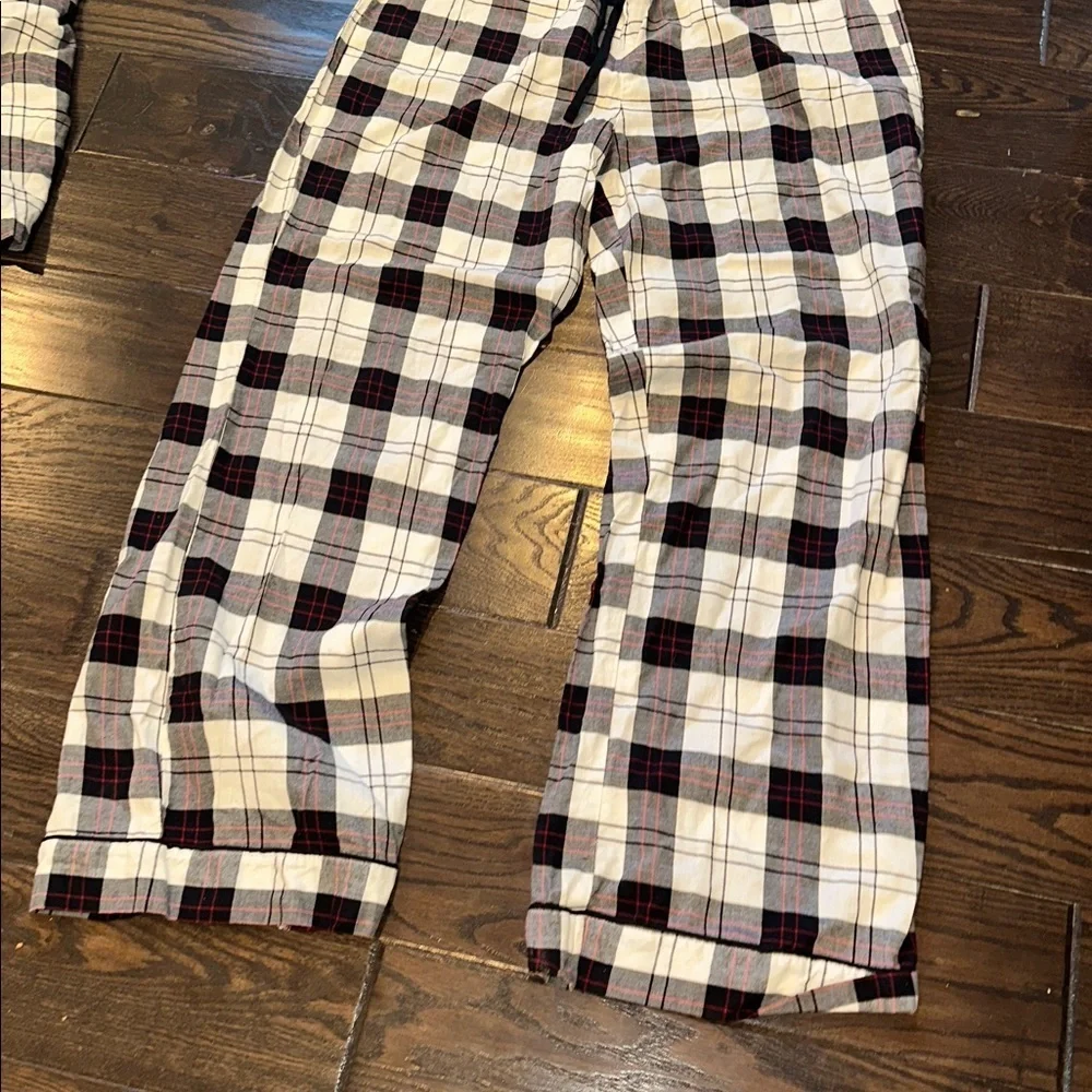 Wondershop mens Plaid Pajama Set size large
